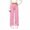 Pink, variant on StSilkitty Yoga Pants for Girls Solid Color Low Waist Stretch Joggers Sweatpants Lightweight Breathable Leggings