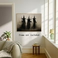 thumbnail image 5 of Creepy Witchy Wall Decor Posters Three Witches Vintage Witch Wall Art Decor Aesthetic Halloween Room Decor Witchy Wall Decor 16x24inch Unframed, 5 of 16