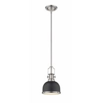 Melange 1 Light Mini Pendant Matte Black