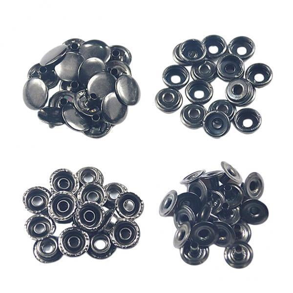 12.5 15mm Heavy Duty Poppers Snap Fastener Press Stud Sewing Leathercraft Jacket 