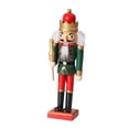 thumbnail image 3 of Kuntesetty Christmas Decorative Nutcracker Figurine Christmas Decoration for Home Table Style D, 3 of 9