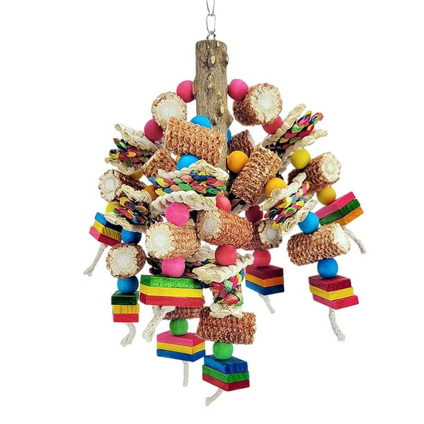 Goriertaly Parrot Chew Hanging Toys Enticing And Safe Bird Toys For