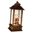thumbnail image 3 of Linterna de Navidad con purpurina Agua con pilas Linterna de agua con luz de Navidad que para Decoración del festival en hogar 2022 año Papa Noel, 3 of 8