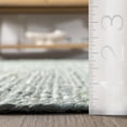 thumbnail image 5 of nuLOOM Rigo Hand Woven Farmhouse Jute Area Rug, 7' 6" x 9' 6", Green, 5 of 14