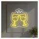 thumbnail image 3 of Letrero De Neón Cheers Con Forma De Jarra De Cerveza, Luz LED Regulable Para Decoración De Bares, Discotecas, Pubs Y Salas De Juegos 35cmx35cm, 3 of 5