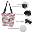 thumbnail image 4 of Disketp Orchids Flowers for Women’s Casual Shoulder Tote Bag Cross-body Handbags for Shopping, Travel and Daily Use, 4 of 6