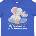thumbnail image 4 of Inktastic My Opa Loves me to the Moon and Back Elephant Family Boys or Girls Toddler T-Shirt, 4 of 5