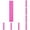 Pink, variant on 6 Inch Yellow Transparent Plastic Ruler with Inch Centimeter Scale Clear Measuring Ruler Straight Edge Tool for Office Supplies Drawing
