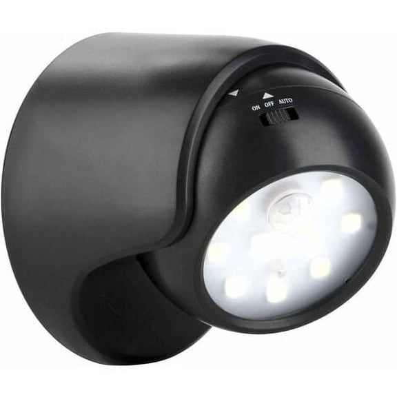 Outdoor Wall Light with Motion Sensor 1000 Lumen LED Outdoor Lighting Cordless Battery Powered Lighting 360 Degree Rotation and Tilt
