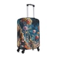 thumbnail image 3 of Balery Luggage Cover Starry Sky Planet Lollipop Print Suitcase Covers for Luggage Elastic Washable Suitcase Protector Fits 18-32 Inch Luggage-X-Large, 3 of 9