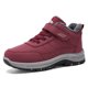 thumbnail image 3 of Botas de nieve para hombre, zapatos de algodón cálidos de terciopelo para invierno, zapatos informales cómodos a prueba de viento para mujer, botas de senderismo antideslizantes Unisex, 3 of 5