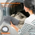 thumbnail image 4 of Coussin chauffant électrique prise ue arrêt automatique 10 niveaux de température couverture chauffante Super douce pour le dos épaule cou ventre, 4 of 5