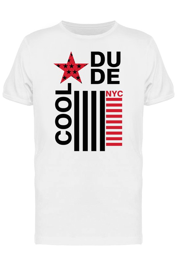 New York Cool Dude Nyc Graphic Tee Men's -Image by Shutterstock