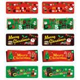 thumbnail image 1 of 10 Sheet Christmas Sticker Cute Assorted Novelty Sealing Sticker Holiday Sticker, 1 of 10