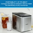 thumbnail image 2 of Avanti 26 lb Bullet Ice Maker, Stainless Steel, 2 of 9