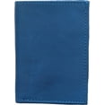 thumbnail image 2 of Credit Card Holding, Wallet - Genuine Lambskin Leather, Six Slots Holder Bifold Wallet, Size - S, Blue, 2 of 2