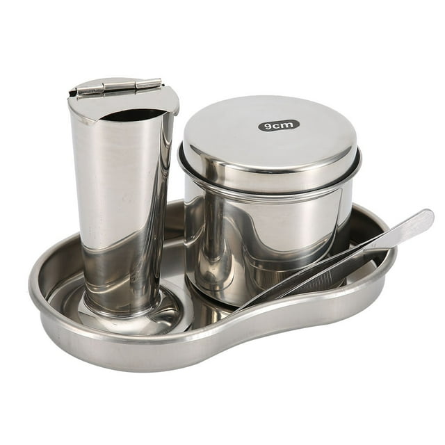 Bandeja De Esterilización, Placa De Desinfección Barril De Desinfección, Caja De Desinfección, Bandeja De Instrumentos De Acero Inoxidable Para Clínicas De Salones De Belleza