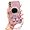 Purple, variant on Astronaut Invisible Stand Phone Case with Lanyard, Full Cover Case, Drop Proof, for Samsung Galaxy S24 S23 S22 S21 S20 S10 Ultra Plus FE Note20 Note10 Phone Case (White,Note20)