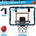 thumbnail image 6 of Basketball Hoop for Kids，Mini Basketball Hoop with Scoreboard, 4 Balls, Basketball Toy Gifts for Kids Boys Teens Blue, 6 of 6
