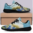 thumbnail image 3 of Texas Spring Northern Mockingbird and Bluebonnet Shoes Sneakers Black Size 4, 3 of 7