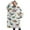 White Cartoon Dinosaurs, variant on Oversized Wearable Blanket Hoodie,White Cartoon Dinosaurs Pattern Sherpa Blanket Hoodie with Super Pockets,Super Warm Fuzzy Pullover for Women & Men