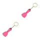thumbnail image 2 of Greeniant Llavero diseño de aletas de buceo personalizado mar tema barco Kayak colgantes colgantes regalo llavero adorno bolso monedero rosa Rosado 2Conjunto, 2 of 6
