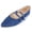 Blue, variant on Women’s Mary Jane Ballet Flats Full-Back Slip-On with Double Adjustable T-Strap Cushioned Insole & Arch Support Non-Slip Rubber Sole Comfortable Work & Dress Flats for Women