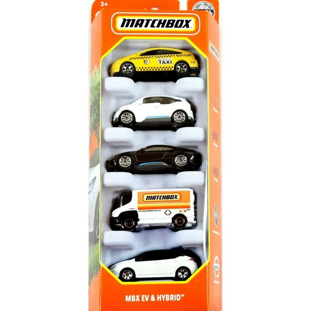 Matchbox MBX EV & Hybrid 5 Pack