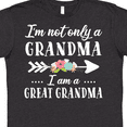 thumbnail image 4 of Inktastic I'm Not Only a Grandma I'm a Great Grandma with Flowers T-Shirt, 4 of 5