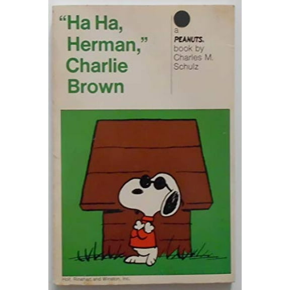 Pre-Owned Ha Ha, Herman, Charlie Brown: A New Peanuts Book (Paperback) 0030914051 9780030914058