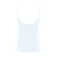 thumbnail image 5 of Camiseta sin mangas de yoga de color liso para mujer - Tirantes, ajuste ceñido - Nailon-spandex - Ropa deportiva/de gimnasio/casual, 5 of 5
