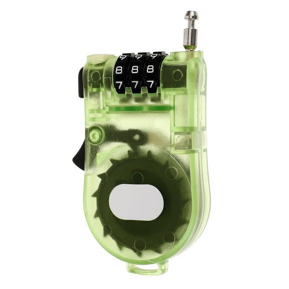 GAXIRE Safety Cable Lock Bicycle Lock Plastic 1Pcs