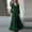 Army Green #1, variant on pstuiky Summer Dresses , Women Solid Color Long Sleeve V-Neck Dress Floor-Length Dress Dinner Dress Leisure Black M