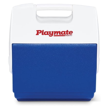 Playmate Pal Cooler, Blue/White, 7 Qt