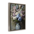 thumbnail image 2 of Stupell Industries French Country Traditional Cool Tone Bouquet Brown Floating Frame Canvas Art, 17 x 21, by Franklyn Gregory, 2 of 7