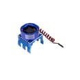thumbnail image 1 of 42mm Motor Cooling Fan Sink to any free with LED Light Rustproof Radiator 1/8 1/10 RC Model Crawler Accessories Electric Remote Control Blue, 1 of 7