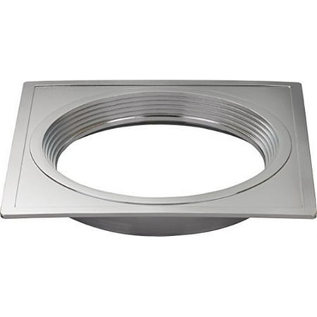 

Satco S9537 - Freedom Square Trim; 6 ; Polished Nickel finish