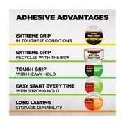 Scotch Tough Grip Moving Packaging Tape, Clear, 1.88 in x 925 in, 1 Roll