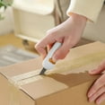 thumbnail image 4 of Xwjun Box Cutter Retractable Mini Utility Knife Envelope Opener Mini Box Cutter Auto Lock Envelope Slitter With In Magnet, Cute Tiny Letter Opener For Pocket Bag Envelope Mail Letter Box Yellow, 4 of 8