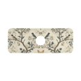 thumbnail image 7 of Yayeee Faucet Mat for Kitchen Sink 14.7" Diatomite Long Splash Guard Pad, Beige Birds, 7 of 7