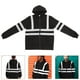 thumbnail image 3 of Sudadera con capucha de lana de seguridad de alta visibilidad para hombres Sudadera reflectante Ropa de trabajo de saneamiento (XXL), 3 of 7