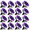Purple, variant on Hovmap 8 Pack Solar Ground Lights Outdoor, 8 LED Solar Disc Lights (Cool White), Solar Lights Outdoor, Solar Lights Outdoor Waterproof