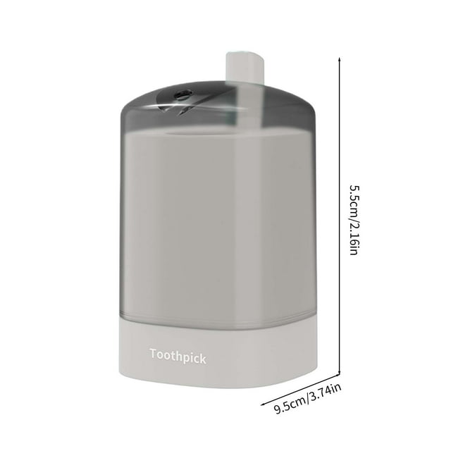 Clearance! Rewenti Toothpick Container Dispensers Automatic Toothpicks Container Toothpicks Storage Dispensers Box for Home Livingroom Kitchen Restaurant