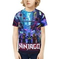 thumbnail image 5 of Ninjago Boys Girls T-Shirt 3d Print Graphic Short Sleeve Tee Shirt Tops For Kids Teens, 5 of 7