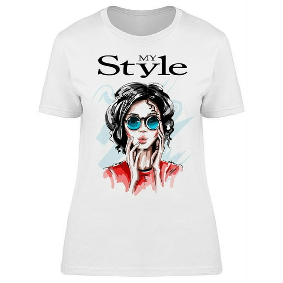 My Style Attractive Model T-Shirt Women -Image by Shutterstock, Female XX-Large