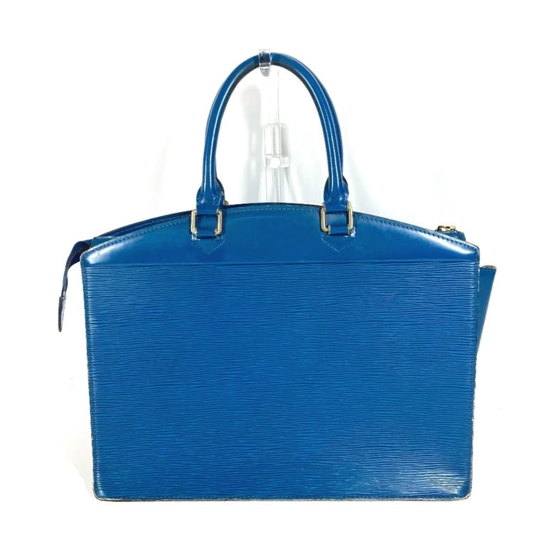 Louis Vuitton トートバッグ ダークブルー Pre-Owned LOUIS VUITTON M48185 Epi Riviera Shoulder Tote Bag in