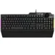 thumbnail image 1 of Teclado asus tuf gaming k1/ca rgb membrana ergonomico alambrico 90mp01x0-bkaa00, 1 of 5