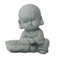thumbnail image 2 of Estatua de Buda Monje Lindo de Resina Sunnimix Jugar Ajedrez 5x3x6cm, 2 of 8