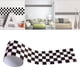 thumbnail image 5 of Borde Mosaico Revestimiento Bordes Borde de pared Salpicadero Autoadhesivo Borde Decoración Azulejos s Sunnimix Calcomanías de pegatinas de pared, 5 of 8