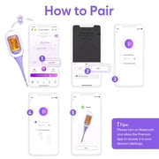 Easy@Home High Precision Digital Basal Thermometer